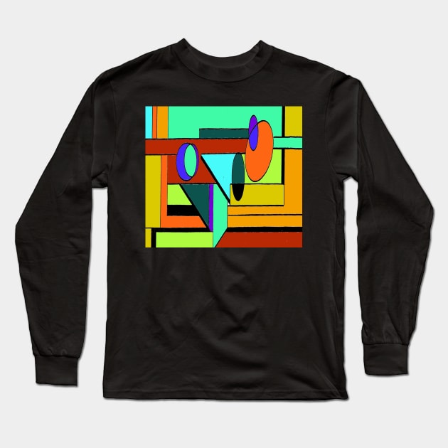 Gio Modern 7 Long Sleeve T-Shirt by jmodern